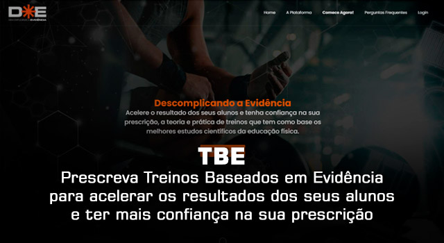 Prescreva Treinos Baseados em Evidência para acelerar os resultados dos seus alunos e ter mais confiança na sua prescrição.